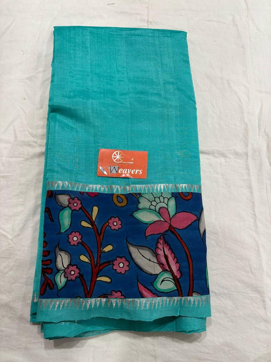 Pure Handloom Mangalagiri CottonSilk Saree